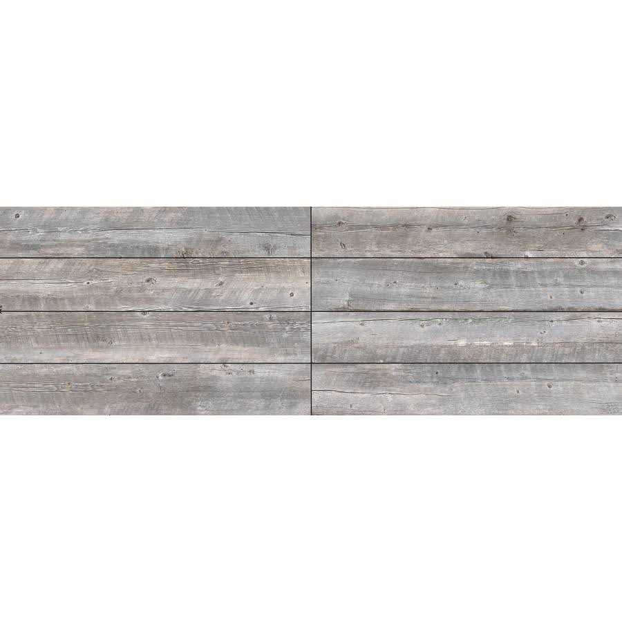allen + roth Ash 8-in x 48-in Glazed Porcelain Wood Look Floor and Wall Tile 0600101 - Cheap Fitting