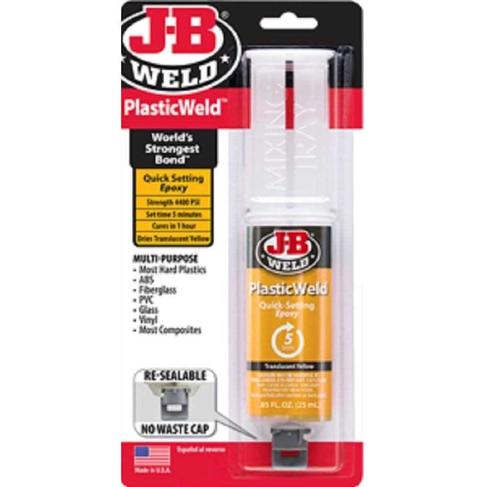 J-B Weld 50132 PlasticWeld Syringe Epoxy - Cheap Fitting