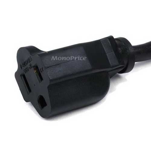 Monoprice Extension Cord Cable 5296 - Cheap Fitting
