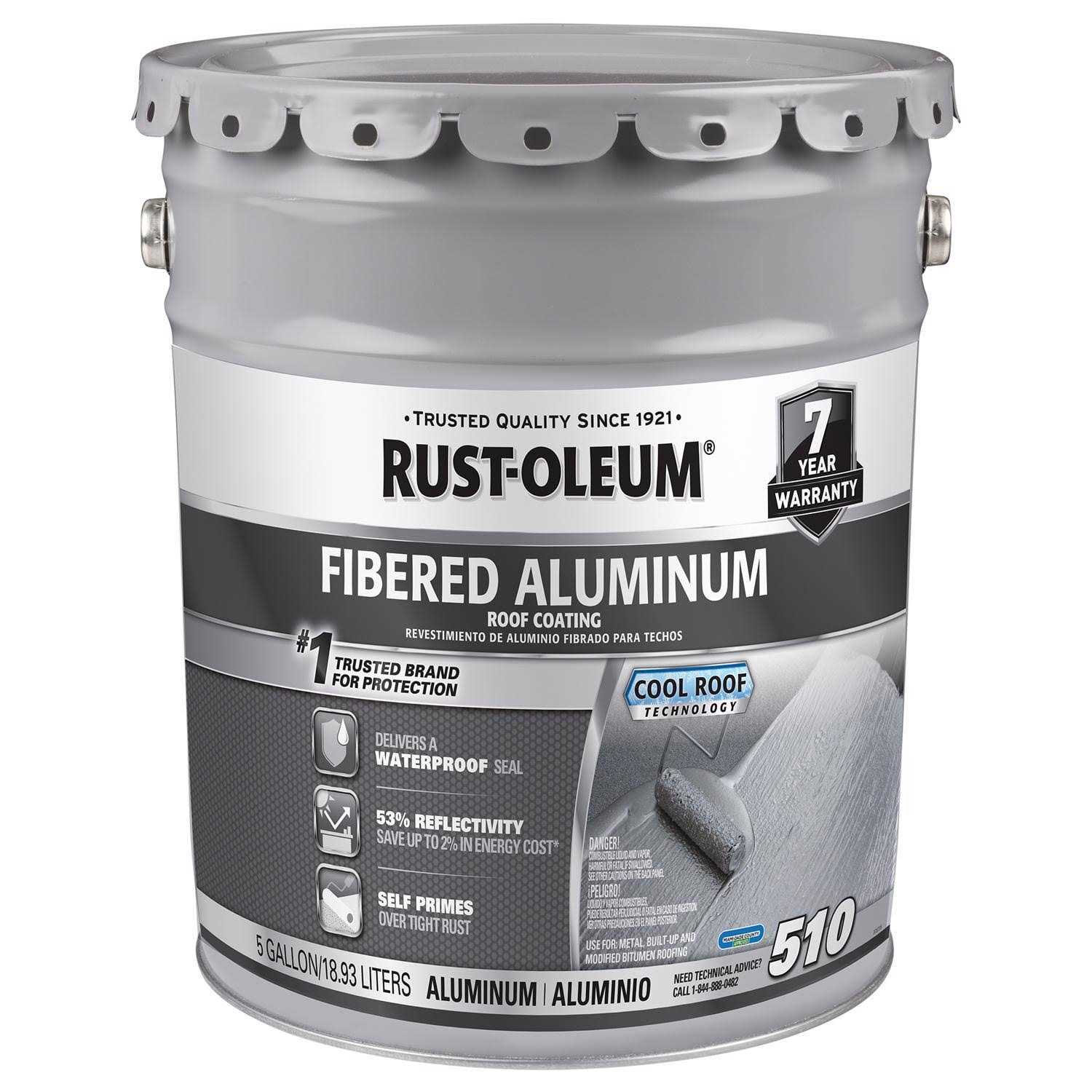 Rust-Oleum 510 Fibered Aluminum Roof Coating 301997 - Cheap Fitting