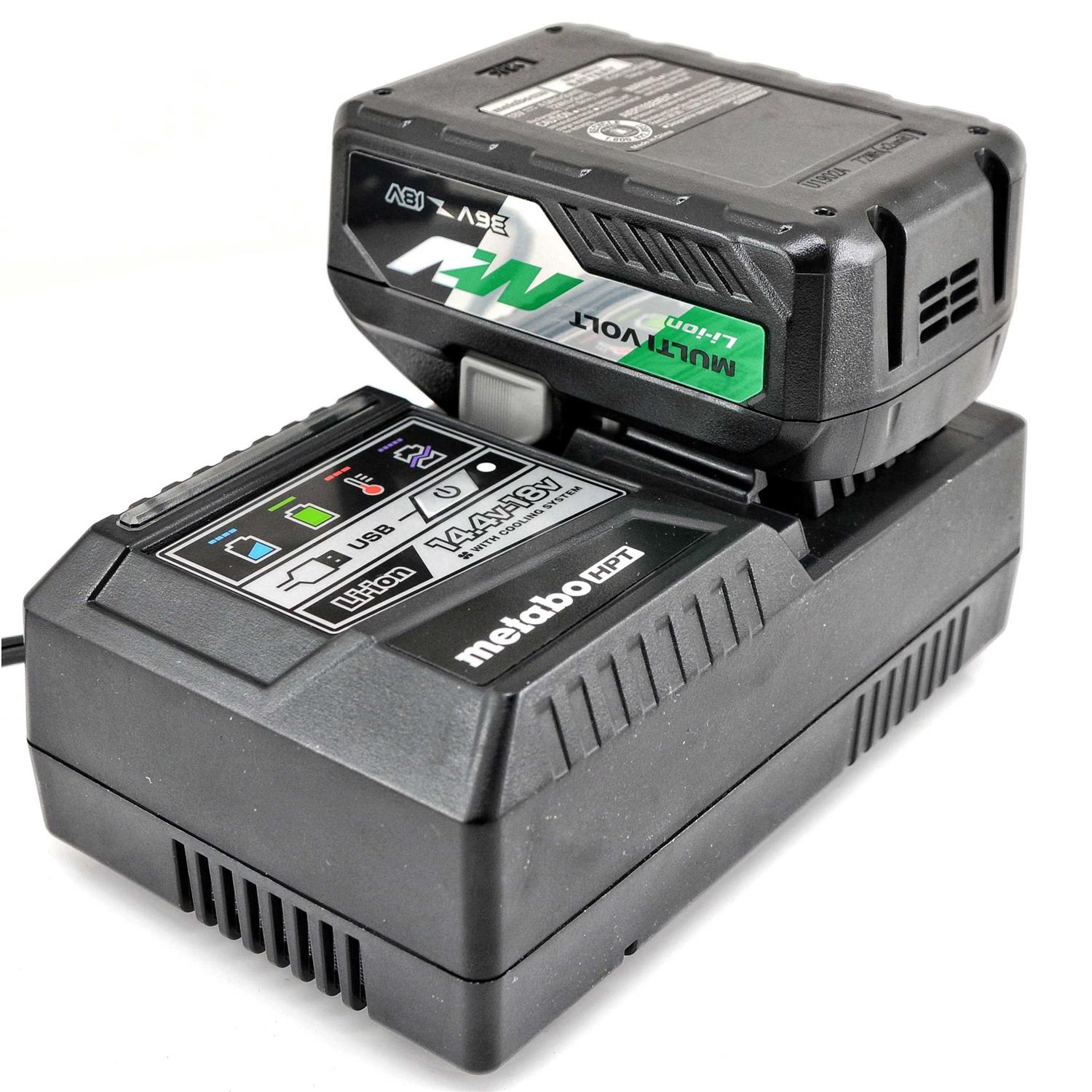 Metabo HPT 18V/36V Lithium-Ion Battery and Charger Kit UC18YSL3B1M - Cheap Fitting