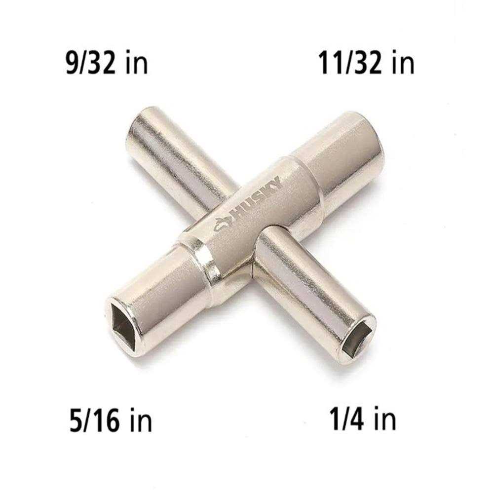 Husky 4-way Sillcock Key - Cheap Fitting