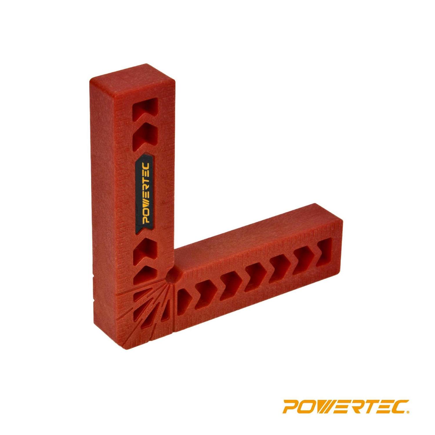 POWERTEC 4 in. Positioning Squares - Cheap Fitting
