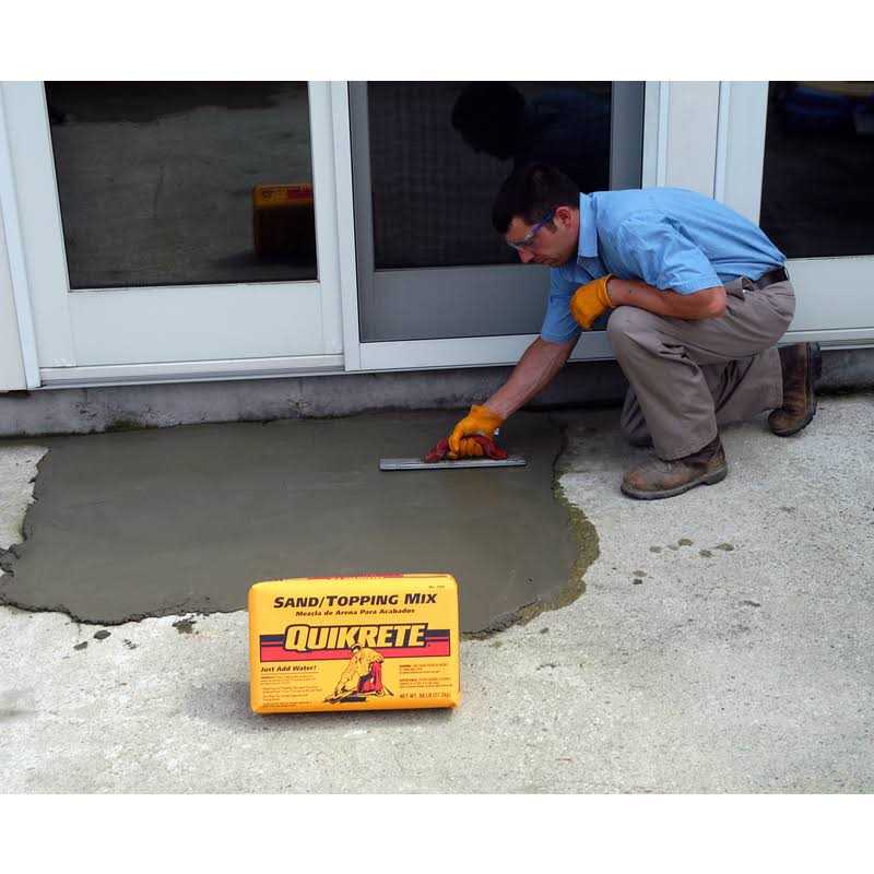 QUIKRETE Sand Topping Mix - Cheap Fitting