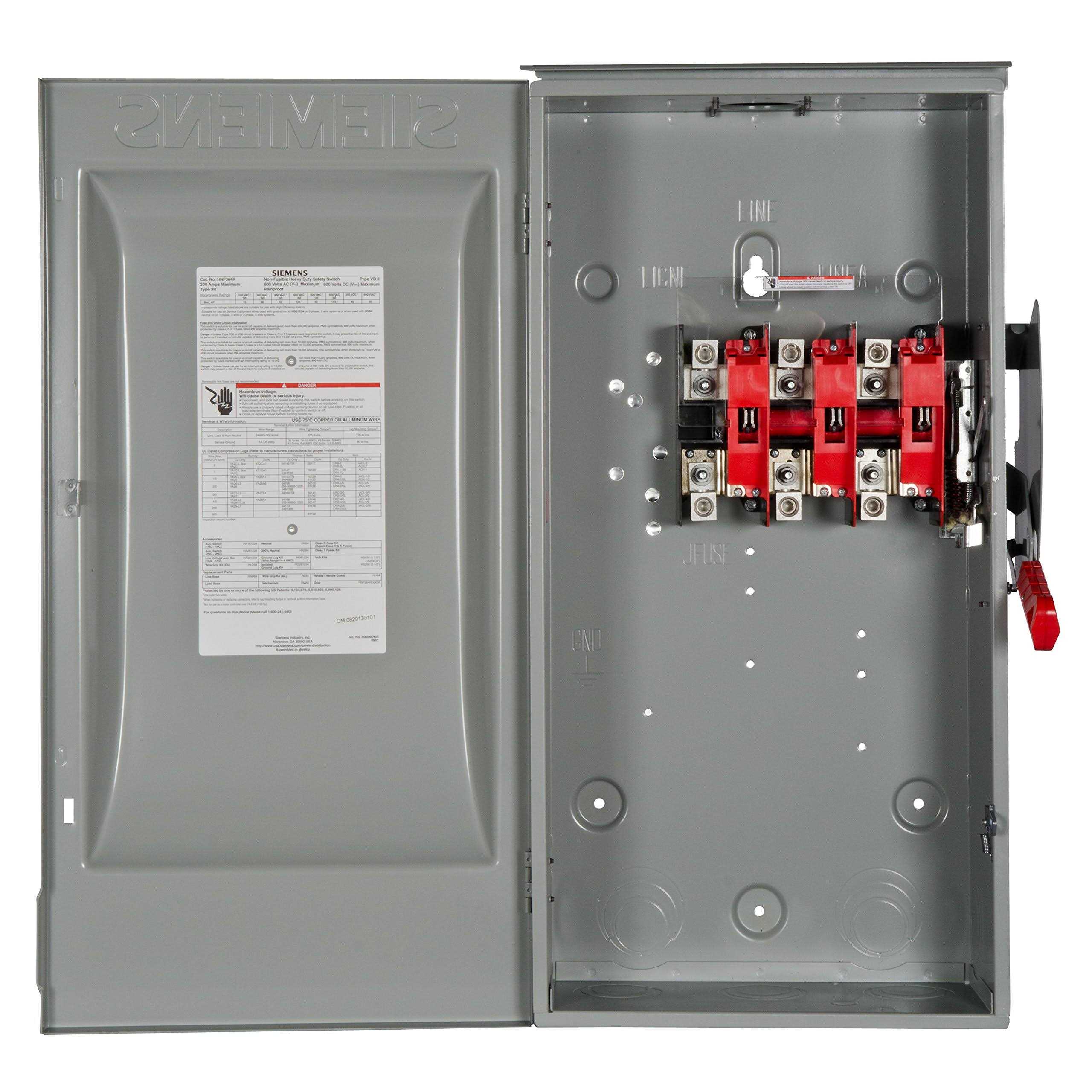 Siemens HNF364R Safety Switch - Cheap Fitting
