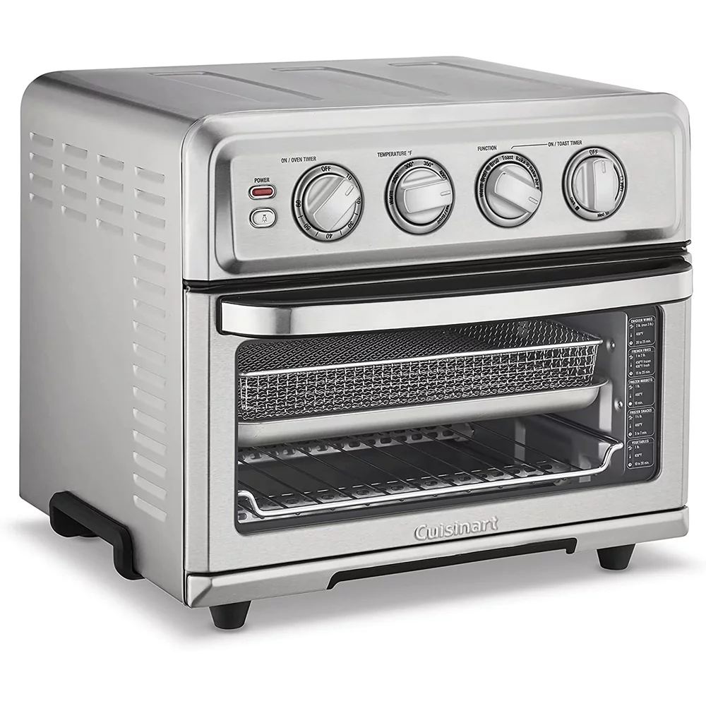 Restored Cuisinart TOA-70 FR 8-in-1 Air Fryer and Convection Toaster Oven Stainless TOA70 (Refurbished) - Cheap Fitting