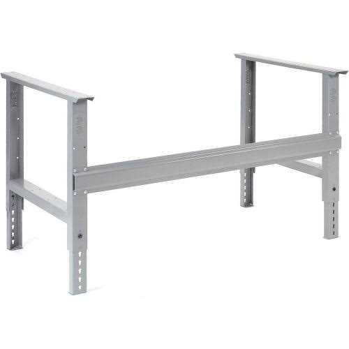 Global Industrial Global Industrial Workbench Stringer C Channel Leg Adjustable & Fixed Height Gray - Cheap Fitting