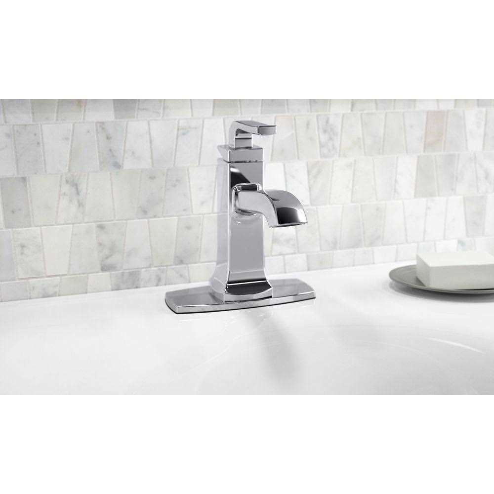 KOHLER Rubicon Single Handle Single Hole Bathroom Faucet - Cheap Fitting