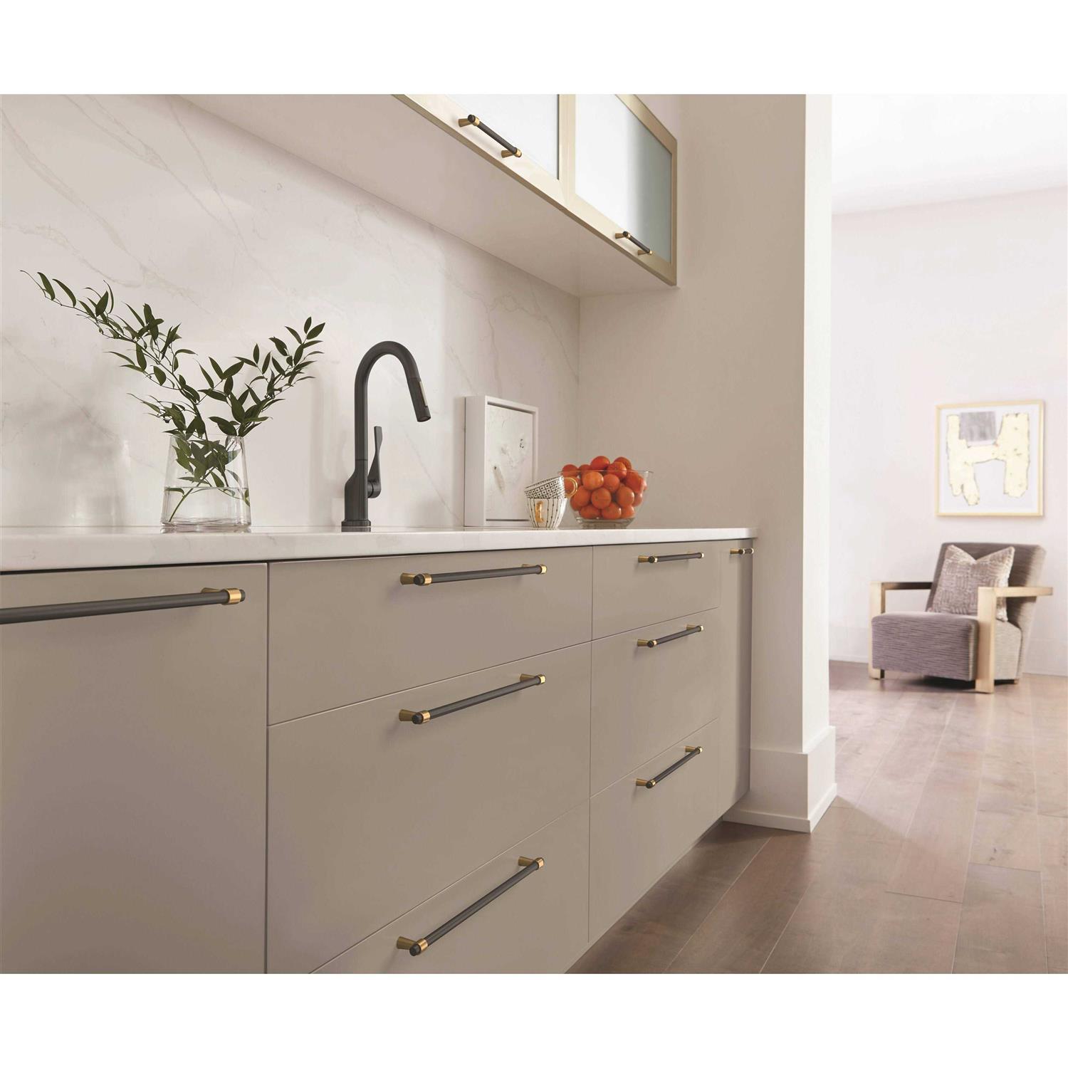 Mergence Pull by Amerock 8-13/16 BP36861FBCZ - Cheap Fitting