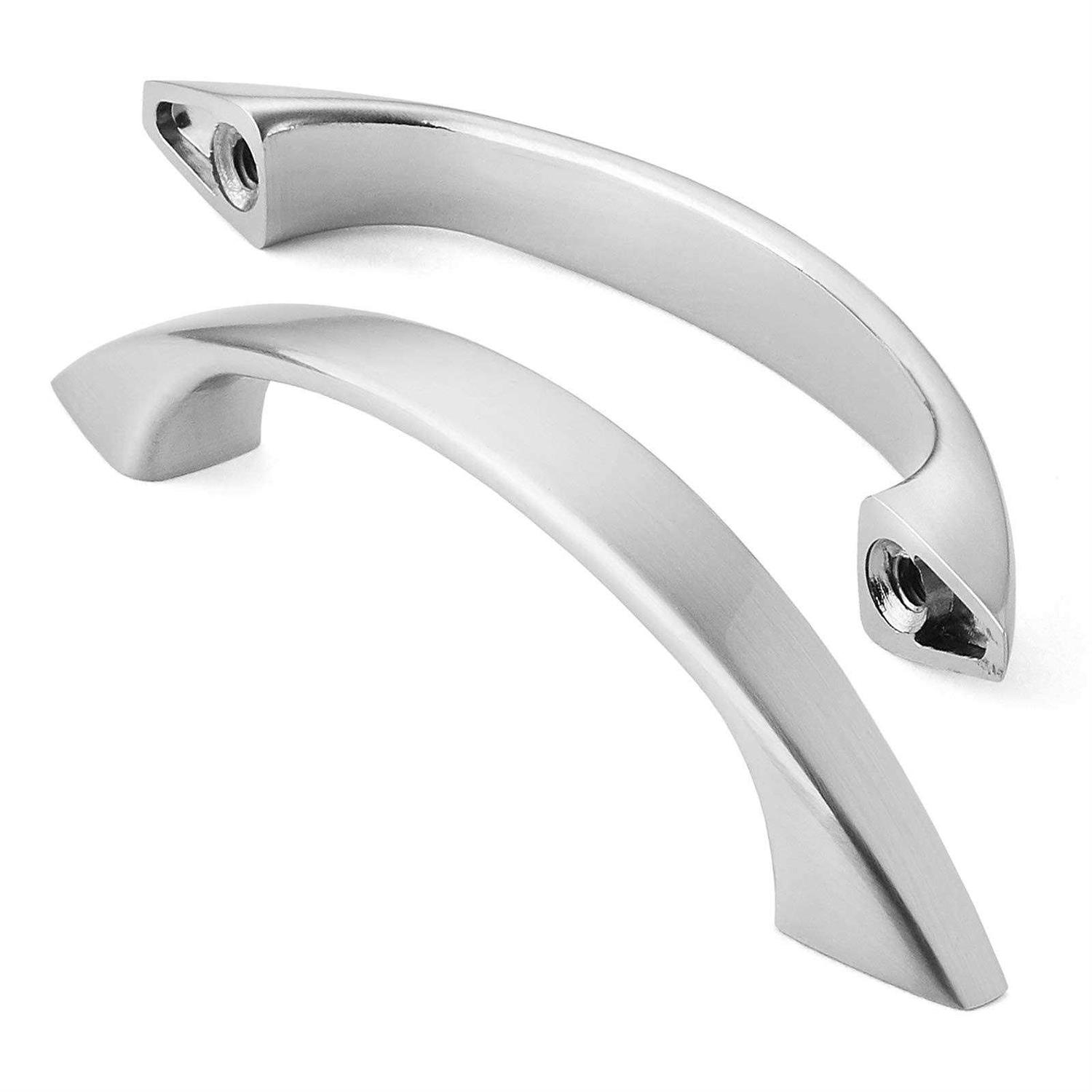 Cauldham Solid Kitchen Cabinet Arch Pulls Handles - Cheap Fitting