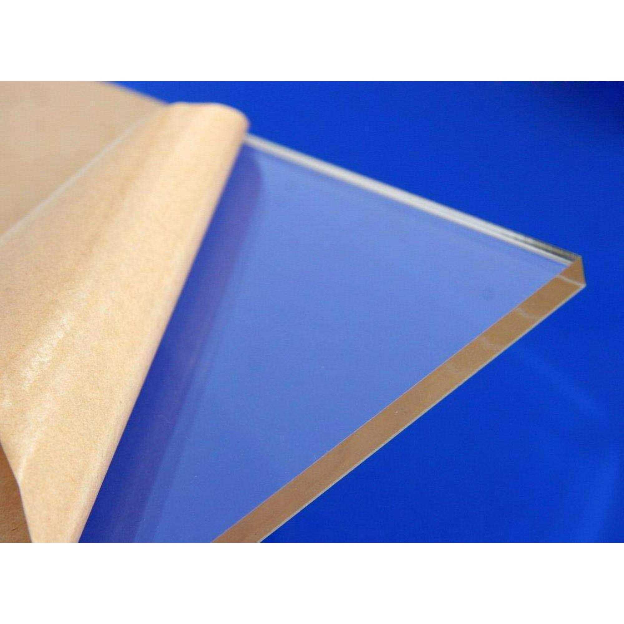 Clear Acrylic Sheet Cast Plexiglass Thick Nominal Size AZM - Cheap Fitting
