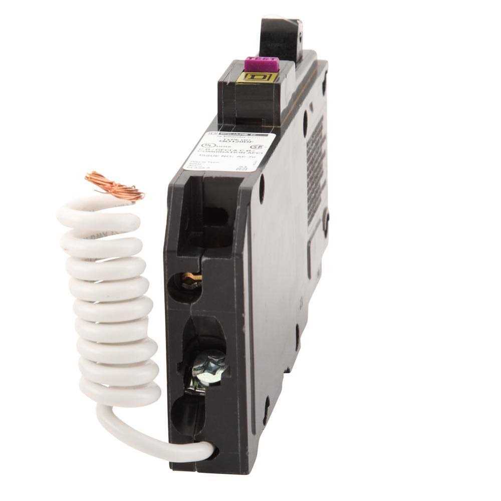 Square D QO 20A Single-Pole CAFCI Dual Function Circuit Breaker QO120DFC - Cheap Fitting