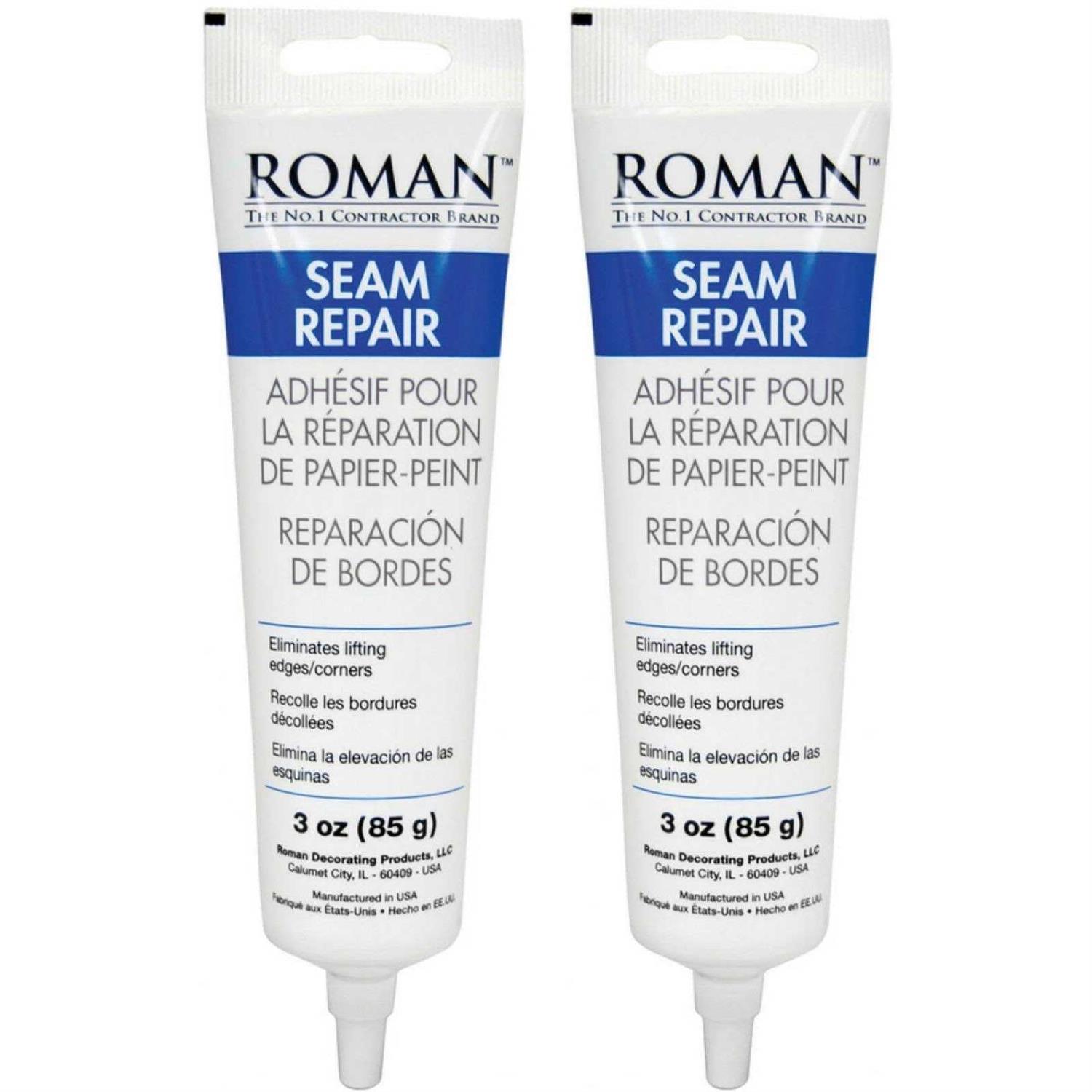 Roman Stick Ease 109454 Wall Covering Seam Repair Adhesive, 3 Oz - Cheap Fitting