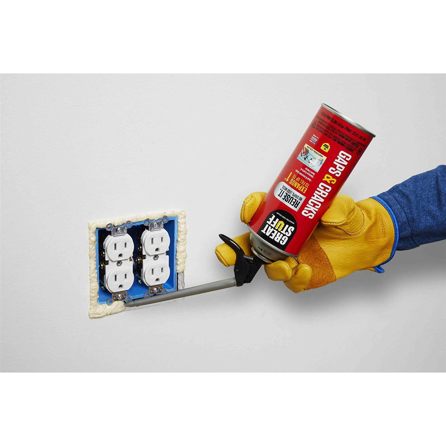 Great Stuff Smart Dispenser Gaps & Cracks Foam Sealant - Cheap Fitting