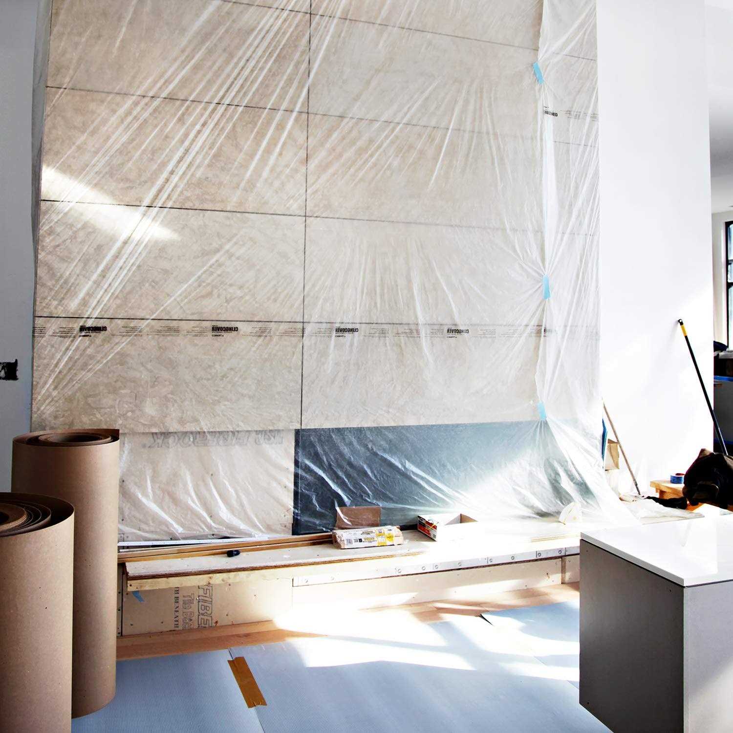 Trimaco 79400 400 X 9 ft. Cling Cover Plastic Sheeting - Cheap Fitting