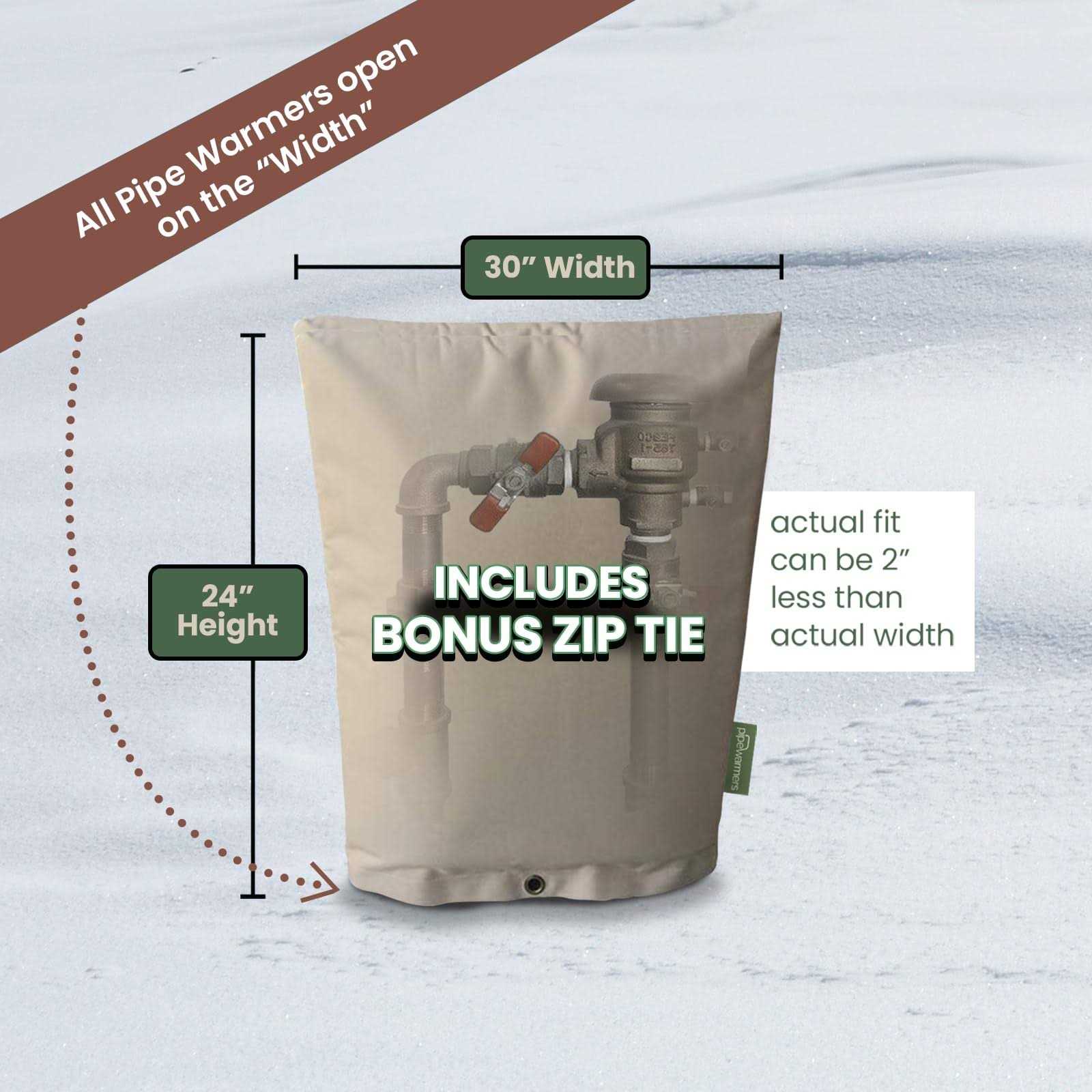 Pipewarmers The Original Pipe Insulation Cover Winter Pipe Insulation,Pump Cover - Cheap Fitting