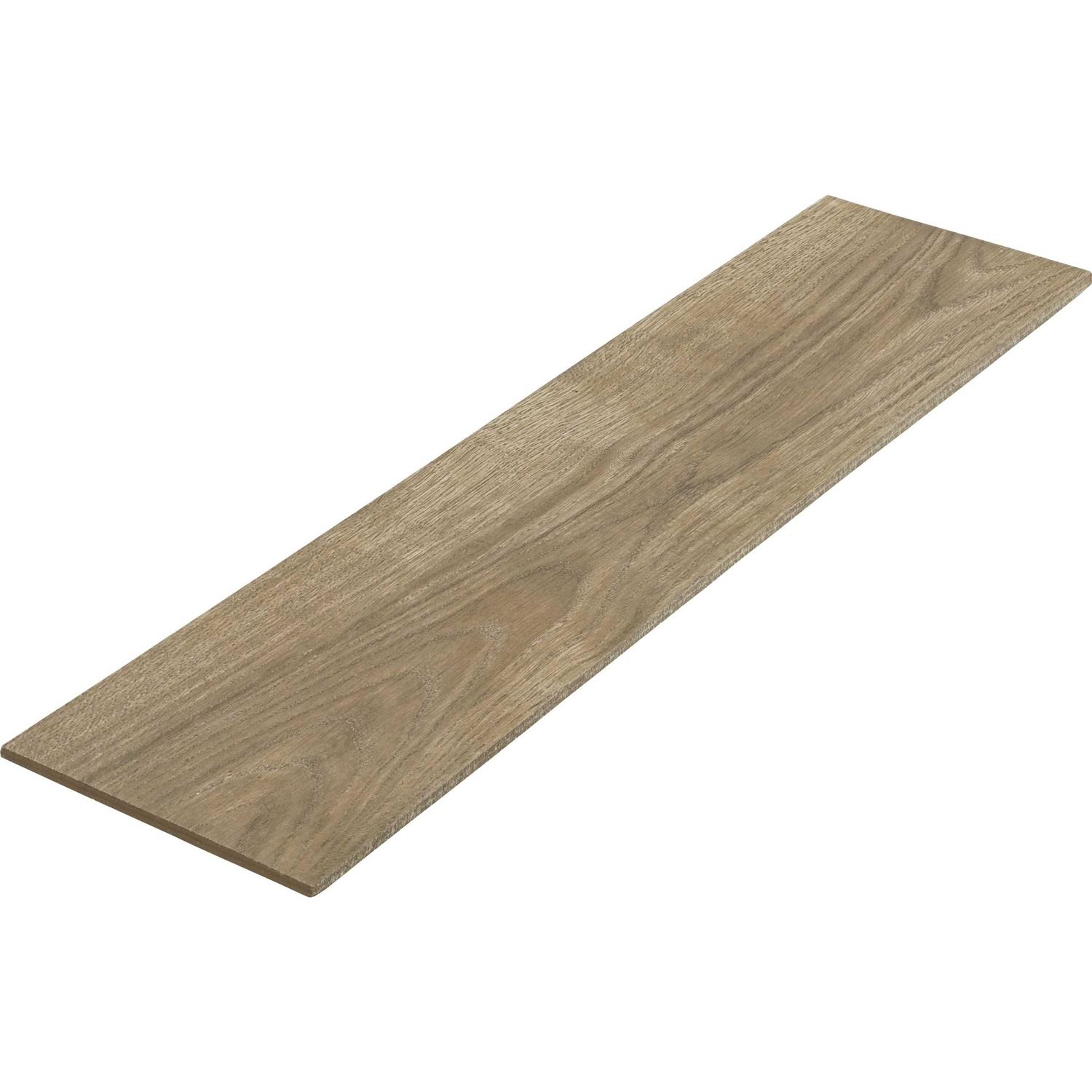 STAINMASTER Ferndale Oak 6-in x 24-in Matte Porcelain Wood Look Floor and Wall Tile SM43624XTMTLW - Cheap Fitting