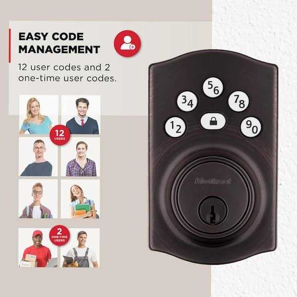 Kwikset Powerbolt Zinc Electronic Deadbolt - Cheap Fitting