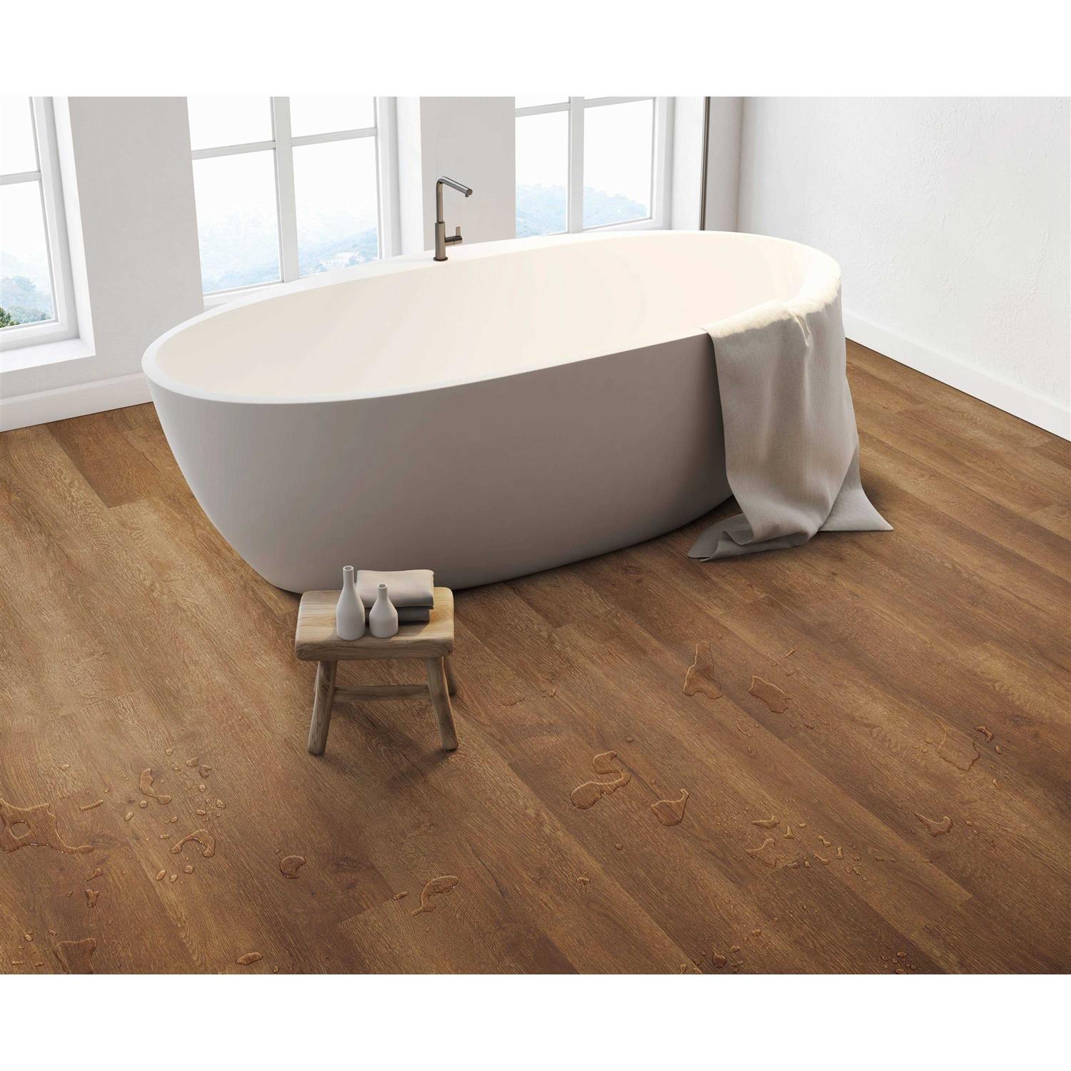Style Selections Waterproof Interlocking Luxury Vinyl Plank Flooring 813SLK - Cheap Fitting