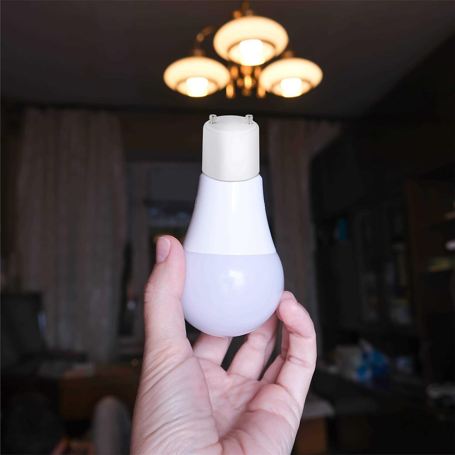 Adamax A2426E GU24 Pin Base to Standard Light Bulb Socket Adapter - Cheap Fitting