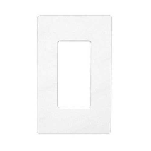 Lutron Claro Wall Plate 1-Gang CW-1-WH - Cheap Fitting