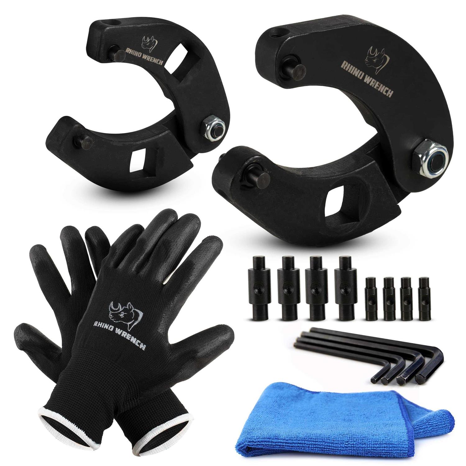 Rhino Gland Nut Wrench Set of 2 Hydraulic Cylinder Spanner Wrench Adjustable - Cheap Fitting