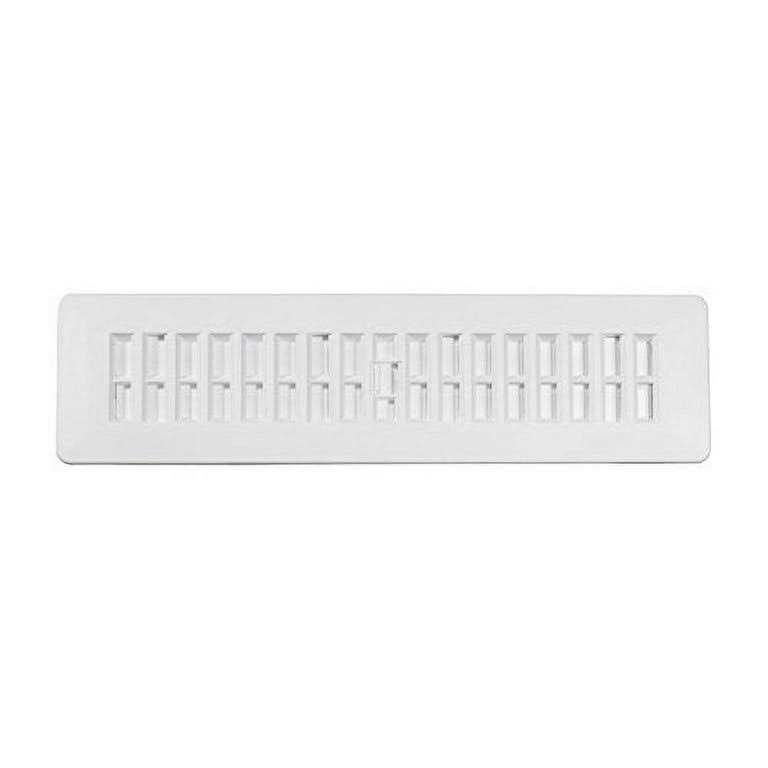 Decor Grates 2-Inch by 12-Inch Plastic Floor Register - Cheap Fitting