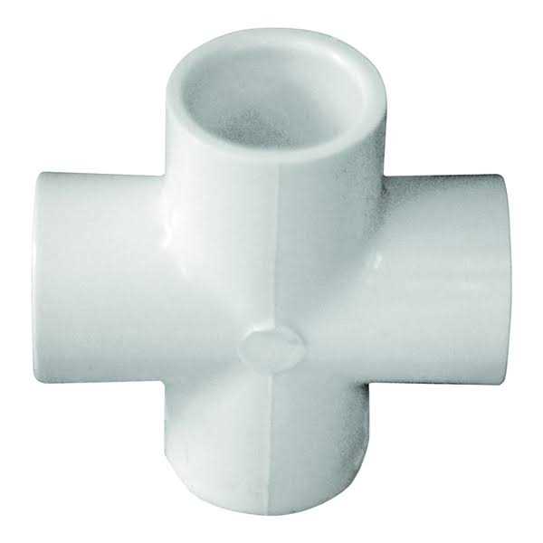 Charlotte Pipe 1/2 in. Schedule 40 Slip PVC Cross - Cheap Fitting