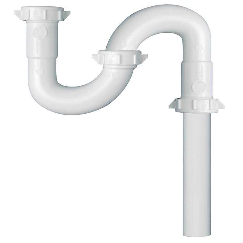 Ace 1-1/4 in. D x 20-1/2 in. L Plastic S-trap - Cheap Fitting