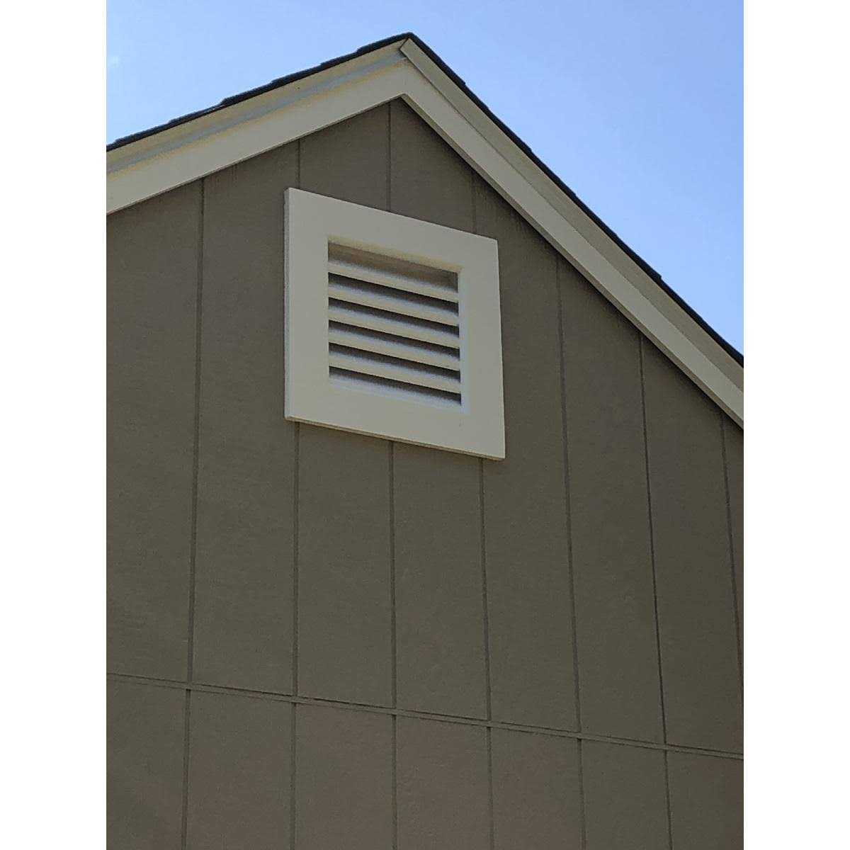 Ekena Millwork GVPVE Rectangle Gable Vent Functional - Cheap Fitting