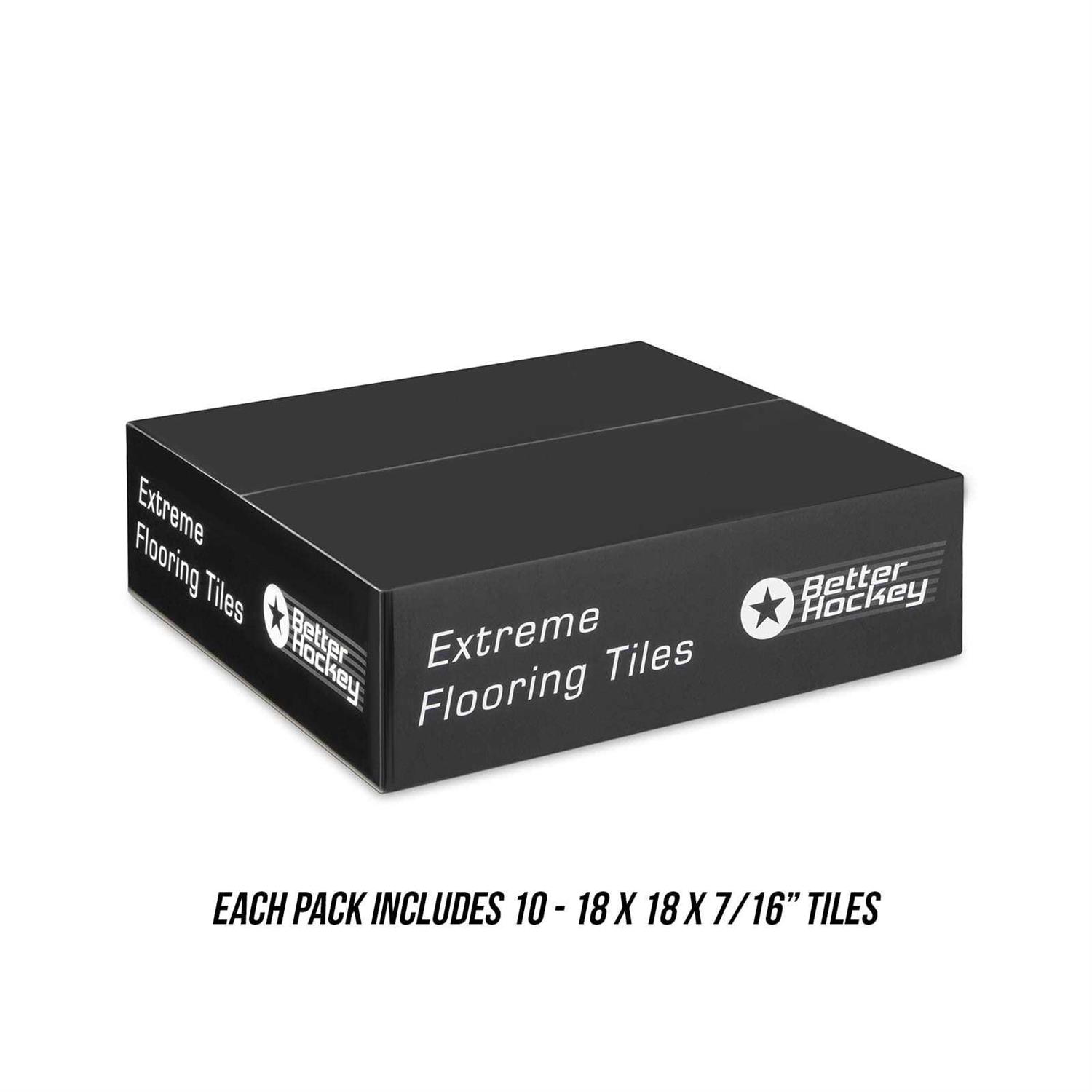 Better Hockey Extreme Dryland Flooring Tiles Synthetic Ice Panels For Hockey, Professional Quality Training Aid For Shooting, Passing And - Cheap Fitting