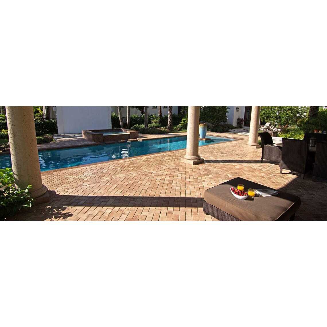 Pavestone 8-in L x 4-in W x H Rectangle Smooth Concrete Paver - Cheap Fitting