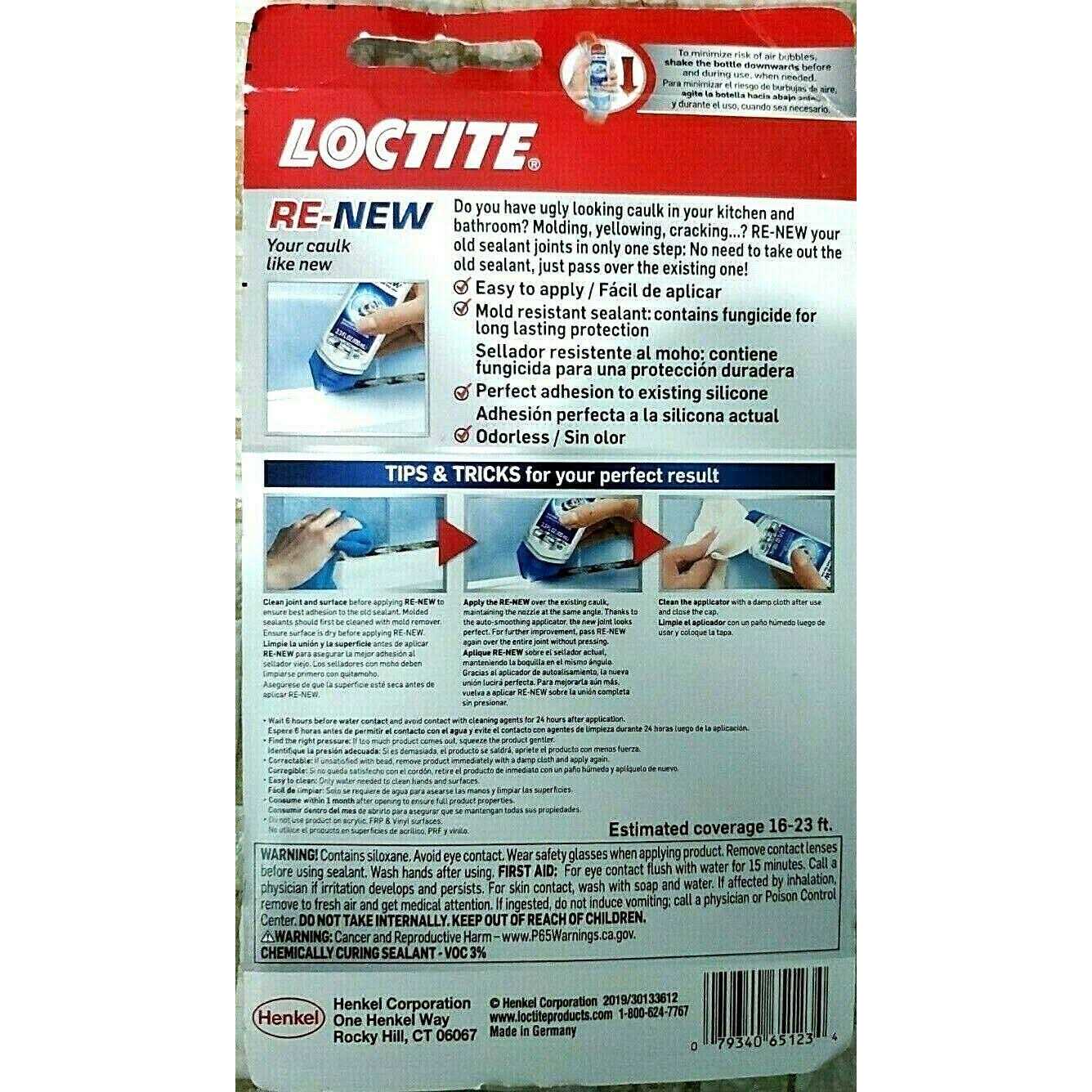 Loctite Re-New Specialty Silicone Sealant - Cheap Fitting
