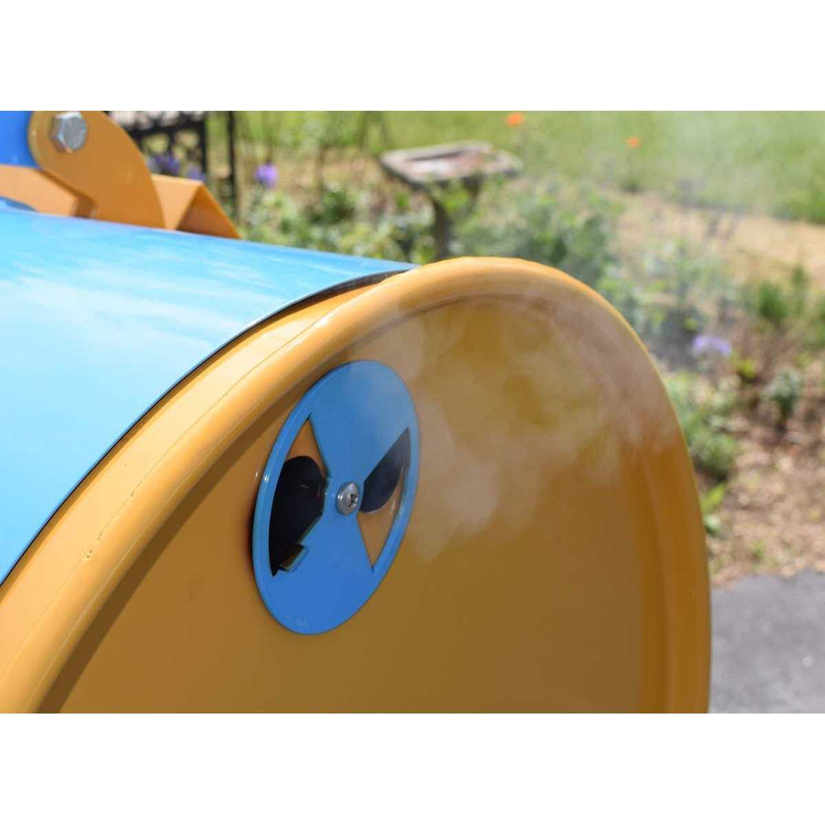 LavaLock Smoker Pinwheel BBQ air Damper Pit Grill Vent - Cheap Fitting