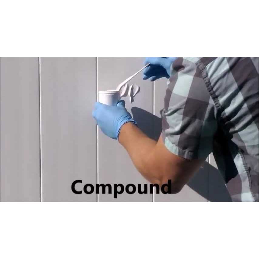 Vinyl Fence Repair Kit in White - Cheap Fitting