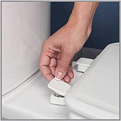 Bemis Elongated Plastic Toilet Seat - Cheap Fitting