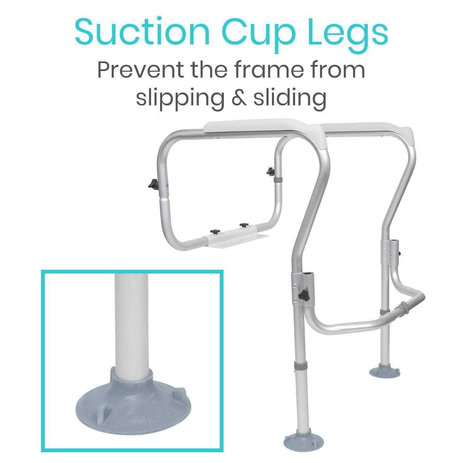 Vive Health Toilet Safety Frame - Cheap Fitting