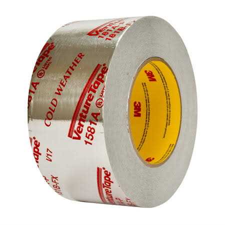 3M Venture Tape UL181A-P Aluminum Foil Tape 1581A - Cheap Fitting