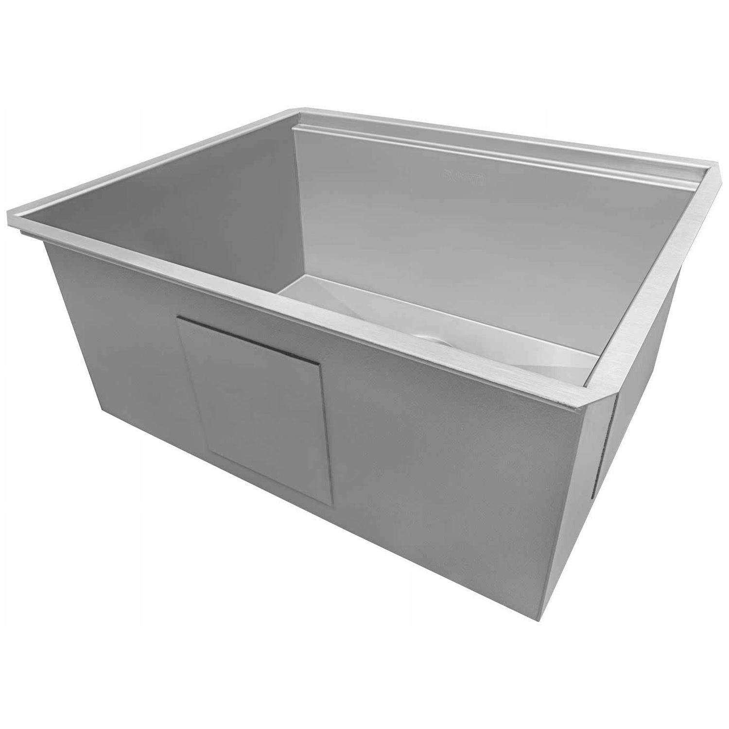 Ruvati 13 Deep Undermount Workstation 23 Laundry Sink RVU6320 - Cheap Fitting