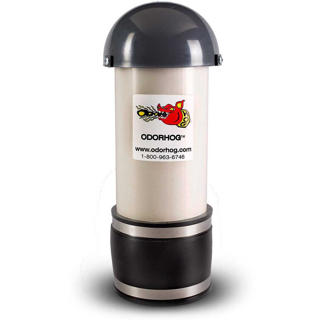 Odorhog Vent Stack Pipe Filter 4 Sizes, Black ABS with Mushroom Cap, Removes Outdoor Septic and Sewer Odors - Cheap Fitting