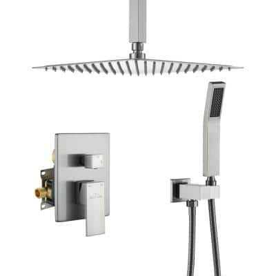 clihome MS-BL-A3806-MB Pressure Balanced Complete Shower System with Rough-in Valve Finish - Cheap Fitting