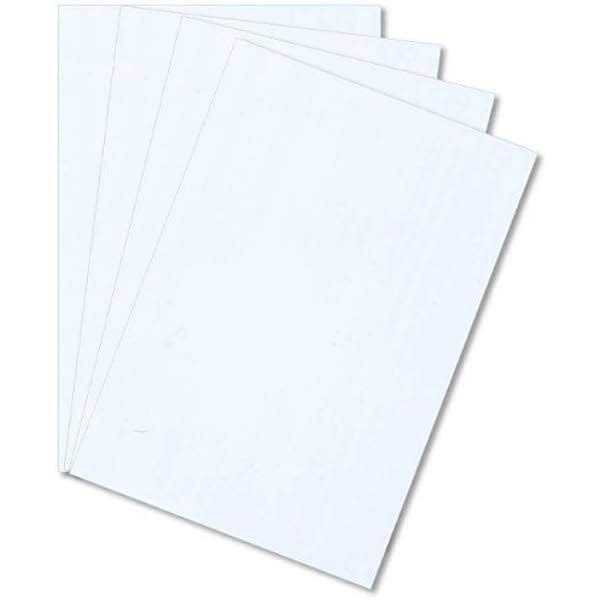 White Polystyrene 8 X 12 X Plastic Sheet Styrene Pack of 4 - Cheap Fitting