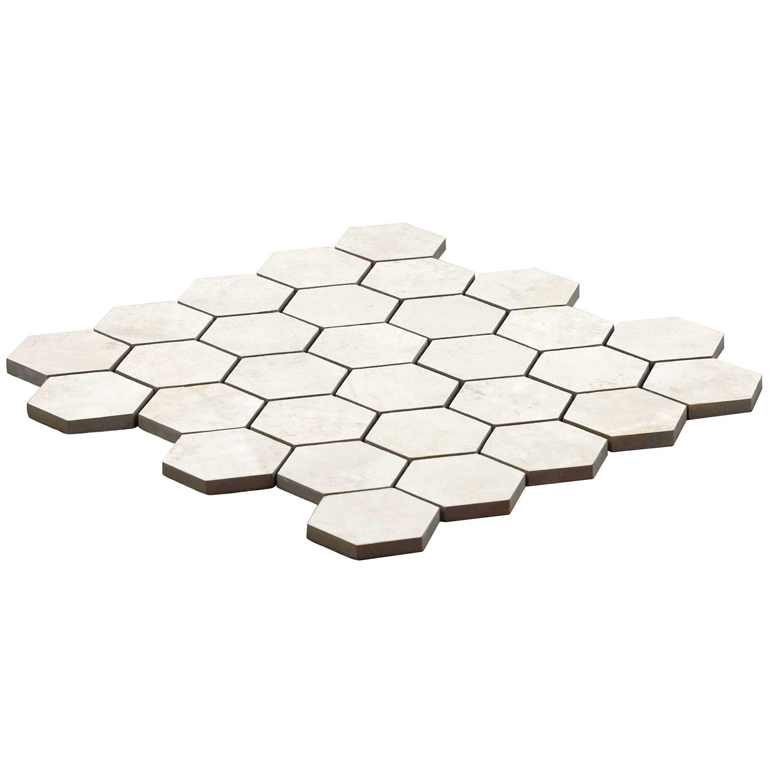 Ivy Hill Tile Mantis 11.02 in. x 11.41 in. Matte Porcelain Floor and Wall Mosaic Tile - Cheap Fitting