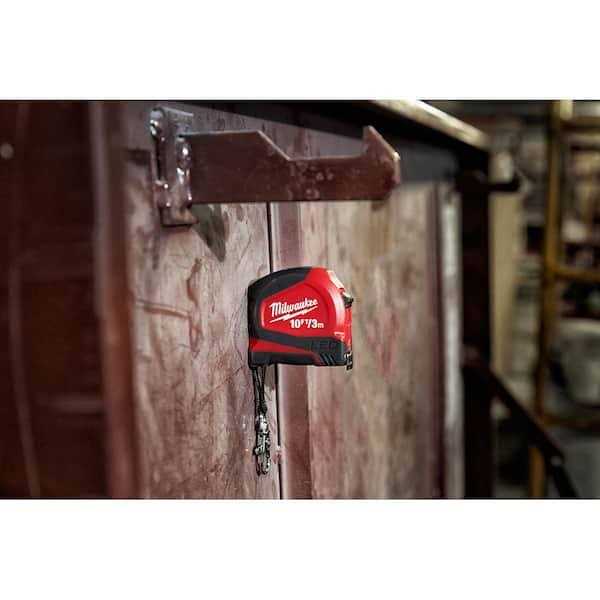 Milwaukee 48-22-6601 10ft / 3m Keychain Tape Measure with LED - Cheap Fitting