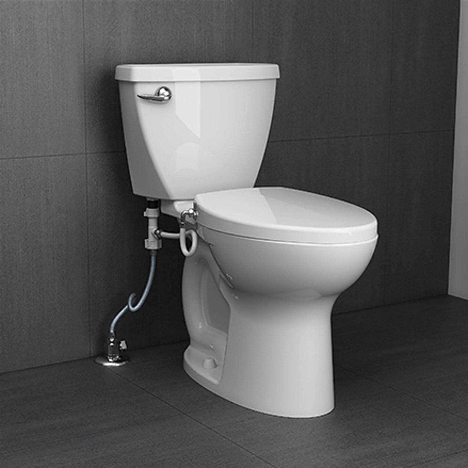 American Standard 5900A05G.020 Aqua Wash Non-Electric Bidet Seat for Elongated Toilets - Cheap Fitting