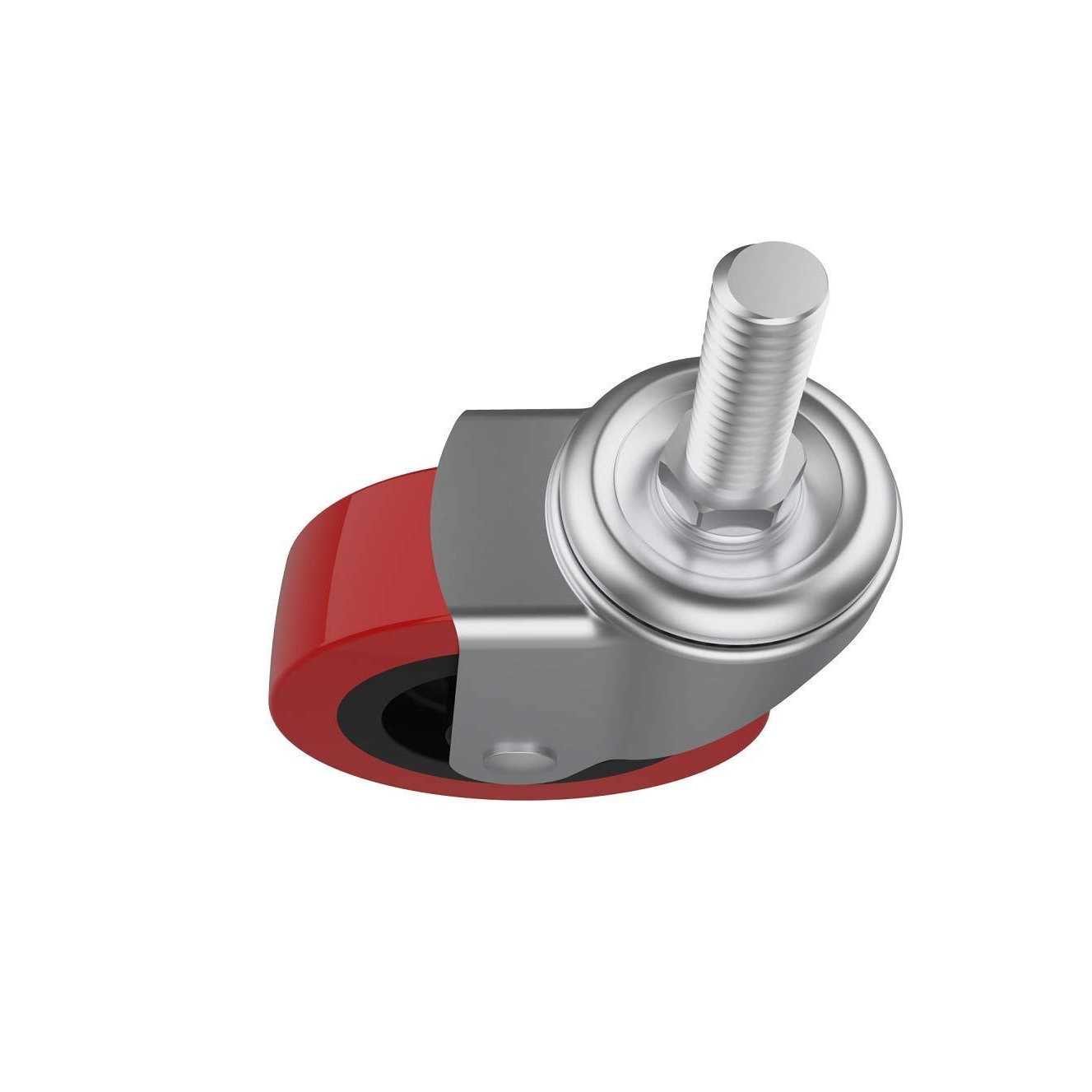 Creeper Wheels 2.5 Inch Heavy Duty Swivel Caster Wheel Creeper Service Cart Stool Post Mount - Cheap Fitting