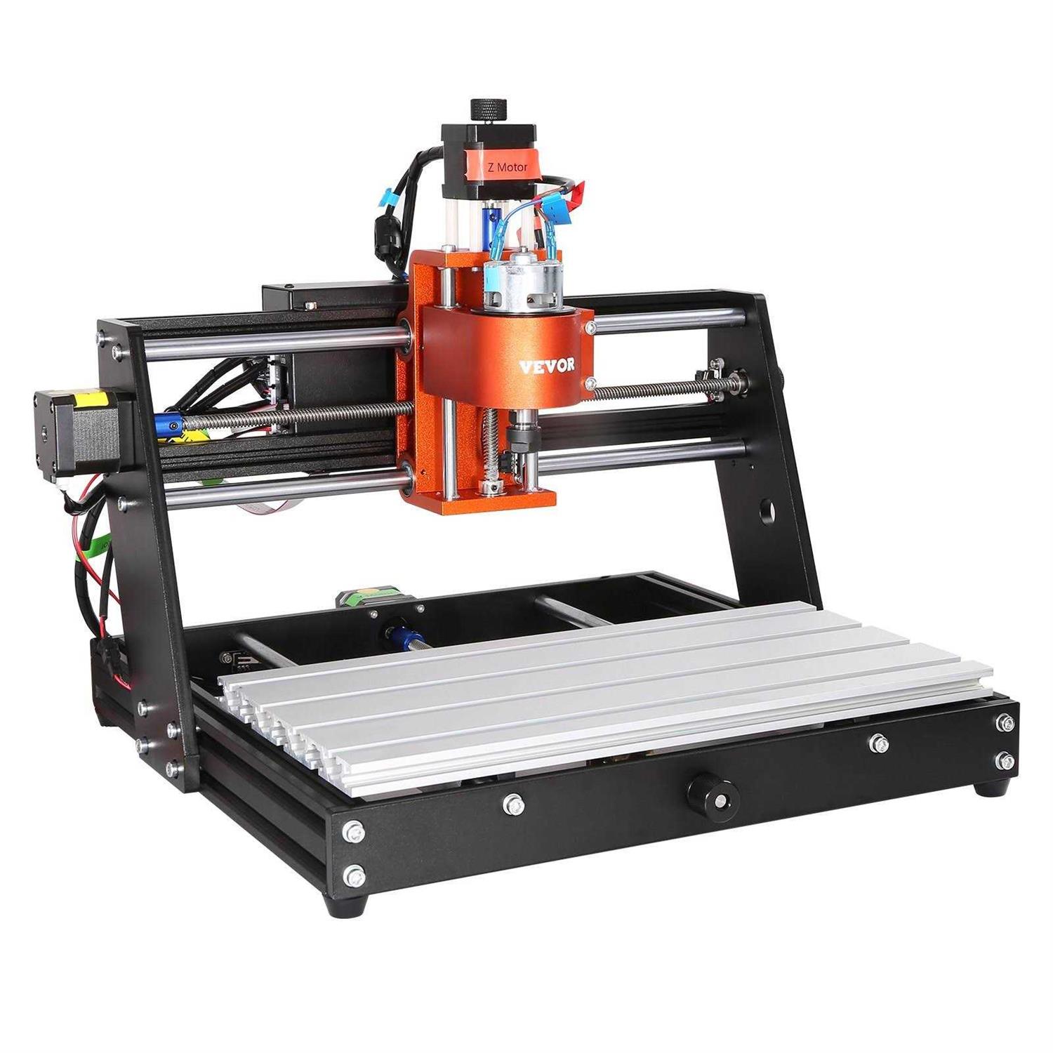 VEVOR Cnc Router Machine 120W 3 Axis Grbl Control Wood Engraving Carving Milling Machine Kit - Cheap Fitting