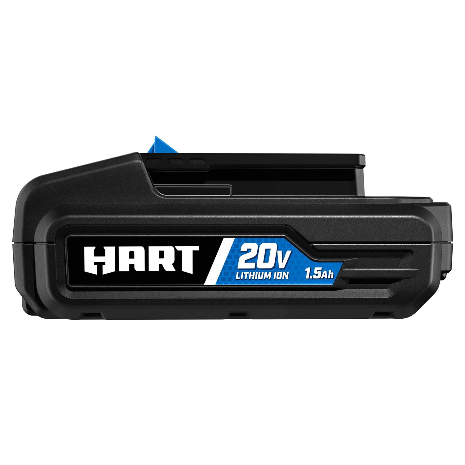 Hart 20-Volt Lithium-Ion 1.5Ah Battery & 2Amp Fast Charger Accessory - Cheap Fitting