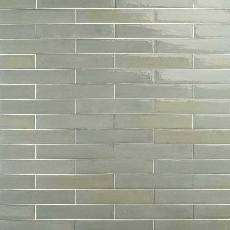 Ivy Hill Tile Tint Verde 2.95 in. x 0.33 in. Polished Porcelain Wall Tile Sample EXT3RD106828 - Cheap Fitting