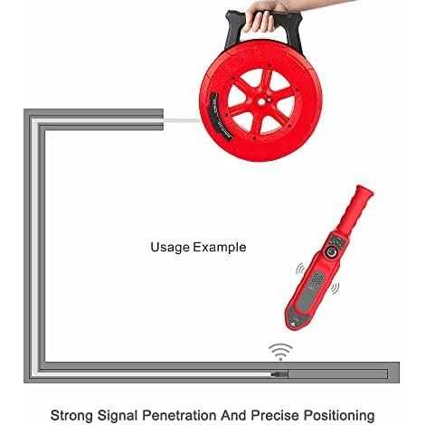NOYAFA Pipe Blockage Detector Water Pipe Locator Underground Diagnostic-Tool Wall Scanner Pipeline Blocking Clogging Scanner Plumbers Instrument - Cheap Fitting